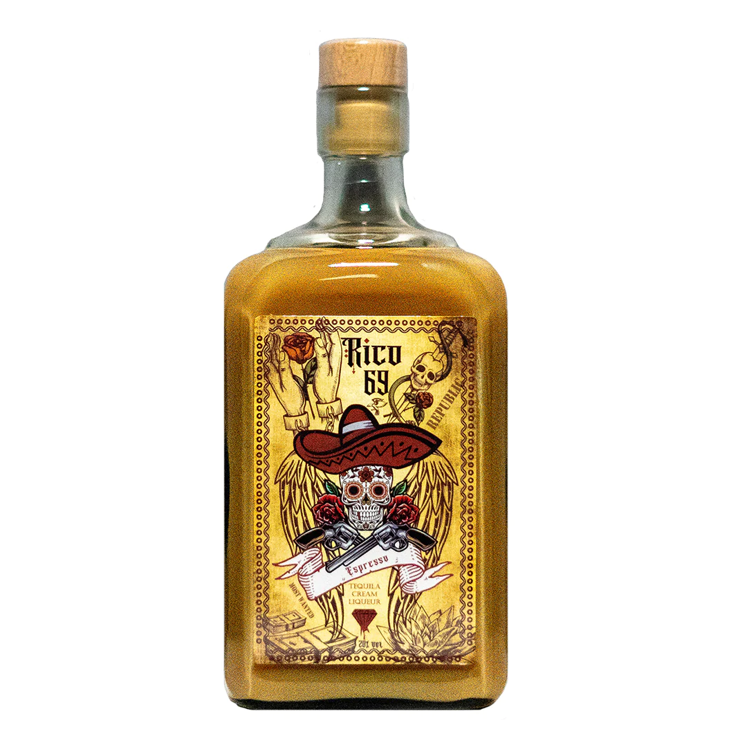 Rico 69 Coffee Tequila Cream Liqueur 70cl Rico 69 Coffee Tequila Cream Liqueur 70cl 700ml