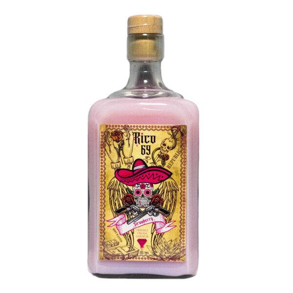 Rico 69 Strawberry Tequila Cream Liqueur 70cl 700ml