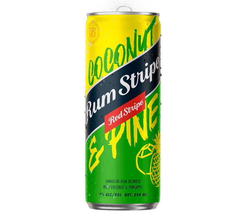 Rum Stripe Coconut & Pineapple 250ml