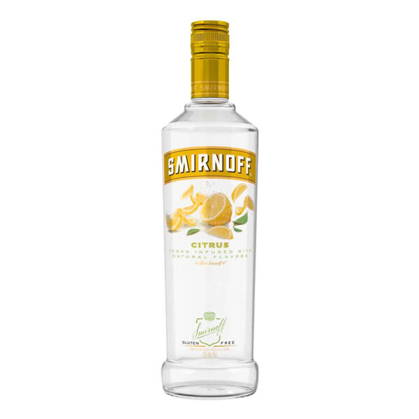 Smirnoff Citrus Vodka 75cl 750ml