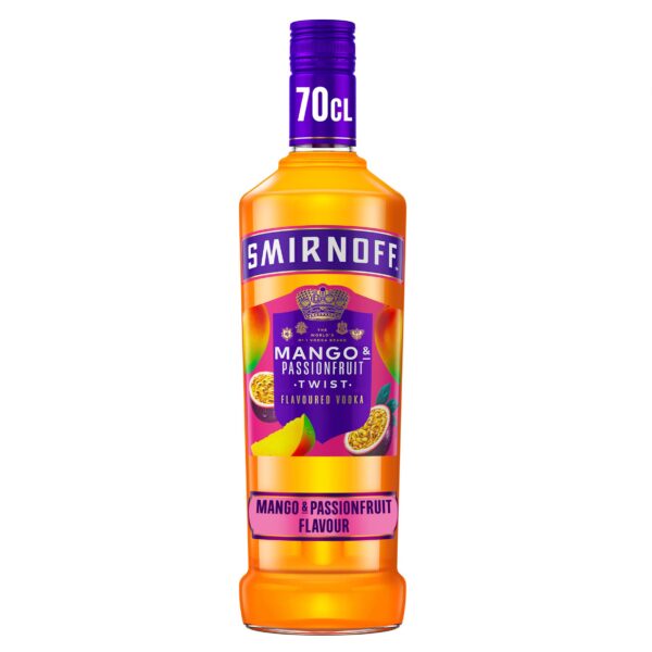Smirnoff Flavoured Vodka Mango & Passion Fruit 70cl 700ml