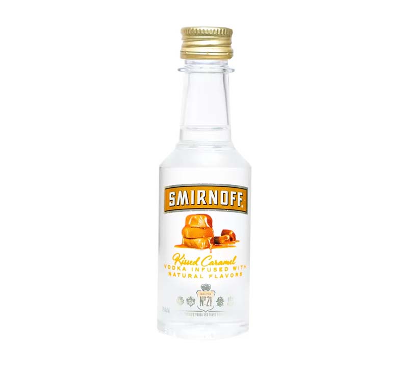 Smirnoff Kissed Caramel Vodka 5cl 50ml