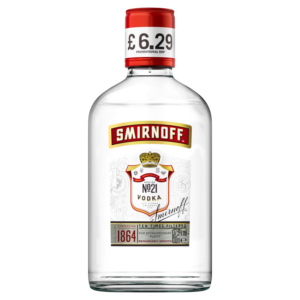 Smirnoff PM £6.29 20cl 200ml
