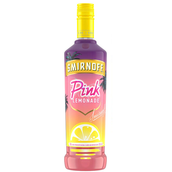 Smirnoff Pink Lemonade Vodka 75cl 750ml