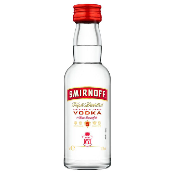 Smirnoff Red Label Vodka 5cl 50ml