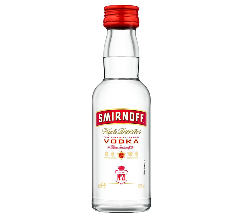 Smirnoff Red Label Vodka 5cl 50ml