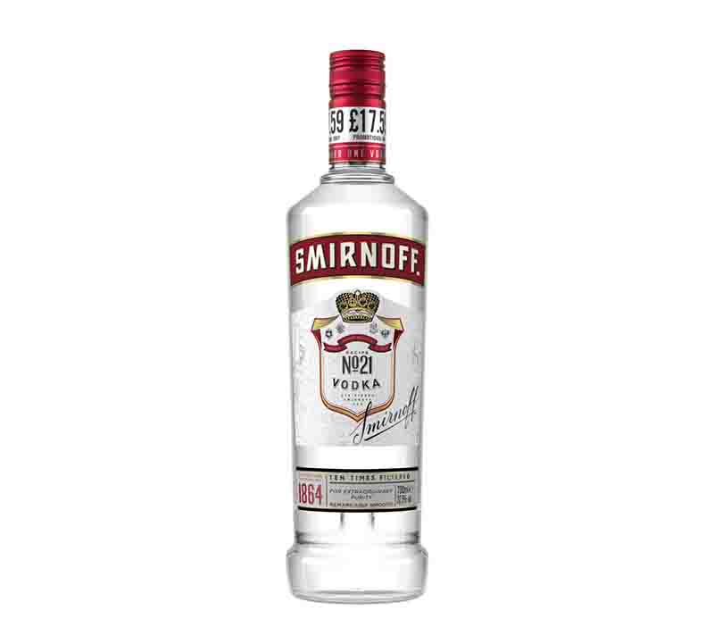 Smirnoff Red Label Vodka PM 70cl 700ml New