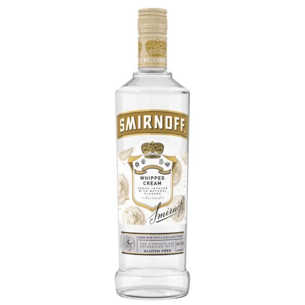 Smirnoff Whipped Cream 75cl 750ml