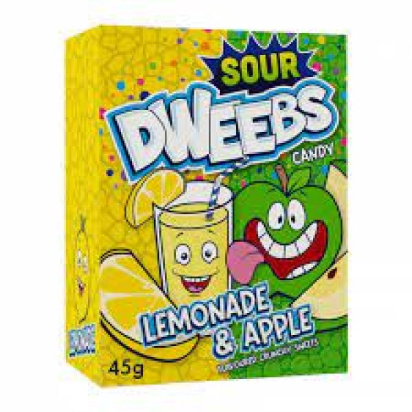Sour Dweebs Lemonade & Apple Candy 45g