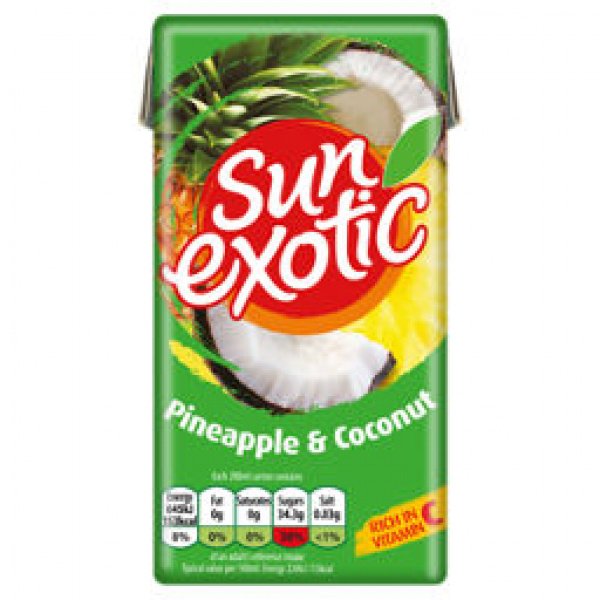 Sun Exotic Pineapple & Coconut Juice 1L