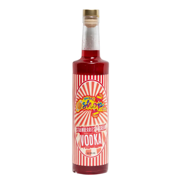 Sweet Shop Vodka Strawberries & Cream 70cl 700ml