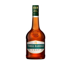 Three Barrels VSOP Brandy PM 70cl 700ml