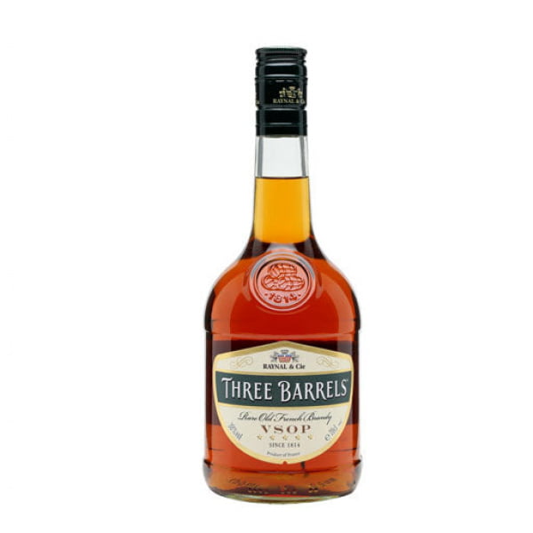 Three Barrels VSOP Brandy 70cl / 700ml