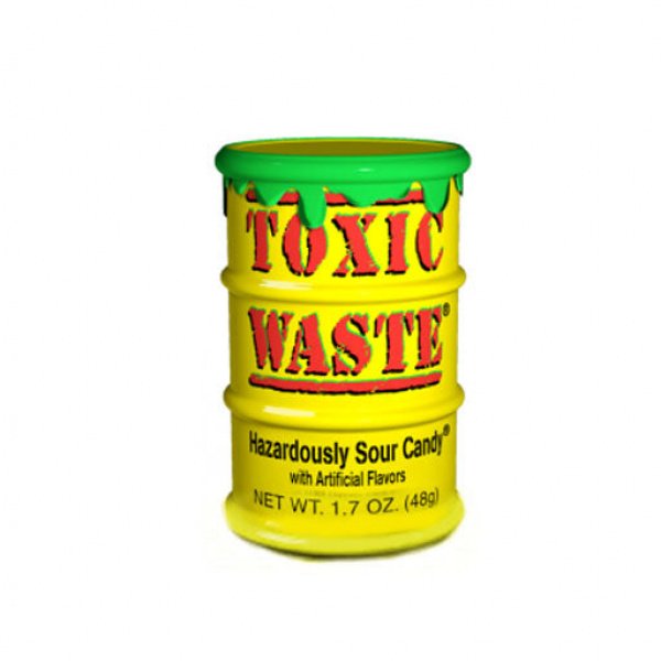 Toxic Waste Sour Candy Drum 42g