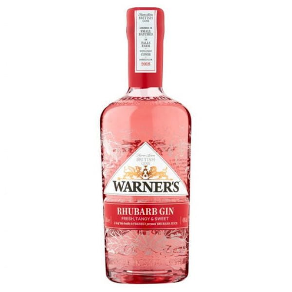 Warners Rhubarb Gin 70cl / 700ml