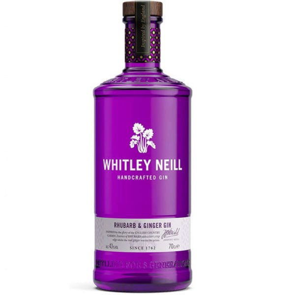 Whitley Neill Rhubarb & Ginger Gin 70cl / 700ml