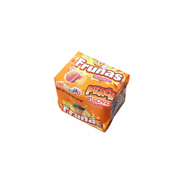 Alberts Frunas Peach Fruit Chews (10g)