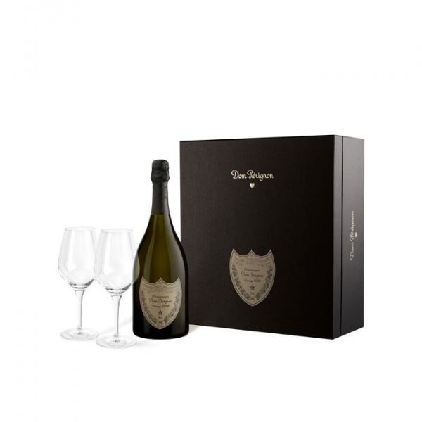 Dom Pérignon Vintage 2008 Brut Champagne & Glass Gift Set 75cl / 750ml
