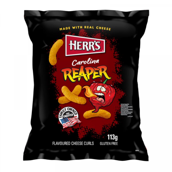 Here’s Carolina Reaper Cheese Curls 113g