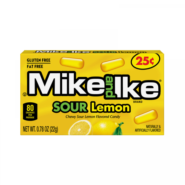 Mike and Ike Sour Lemon (22g)