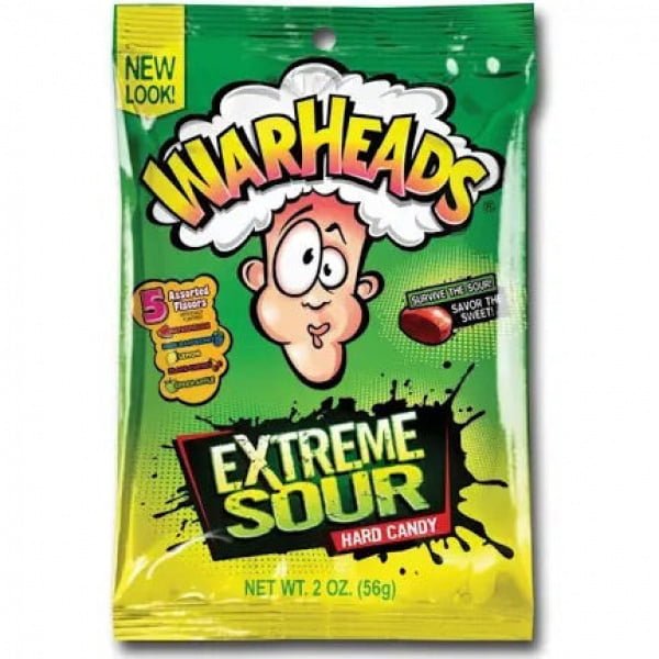 Warheads Extreme Sour Hard Candy (56g)