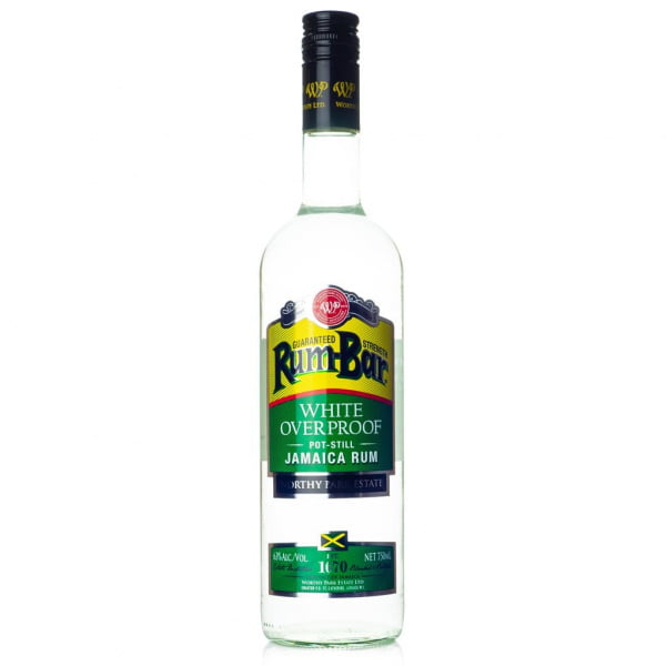 Worthy Park Rum-Bar Silver Overproof Rum 700ml / 70cl