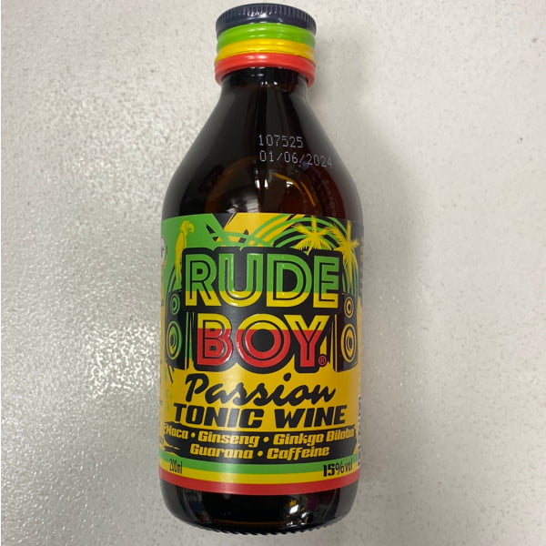 Rude Boy Tonic Wine Passion 200ml