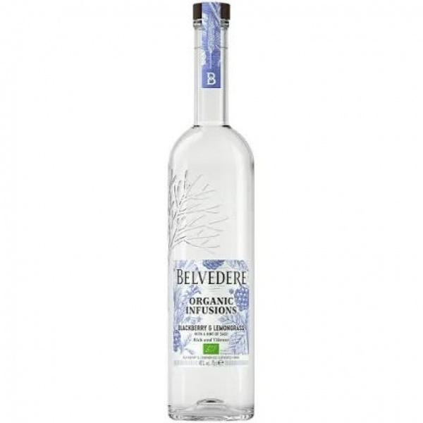 Belvedere Vodka Organic Infusions Blackberry & Lemongrass 70cl / 700ml