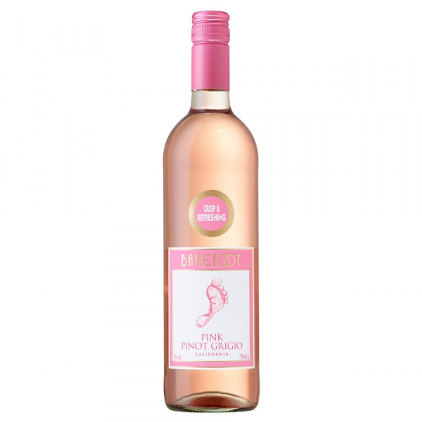 Barefoot Pink Pinot Grigio 75cl / 750ml