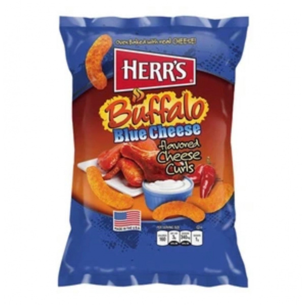Herr’s Buffalo Blue Cheese Curls 7oz
