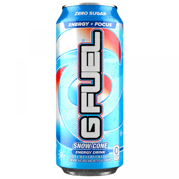 G Fuel Snow Cone Energy Drink Zero Sugar 473ml