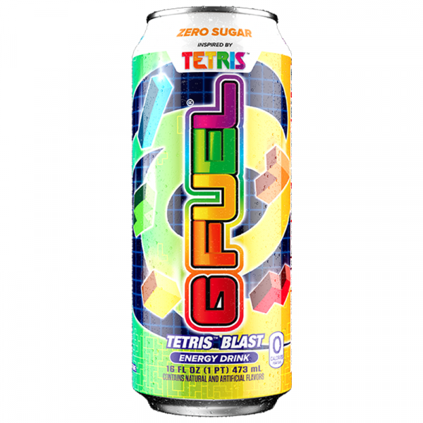 G Fuel Tetris Blast Energy Drink Zero Sugar 473ml