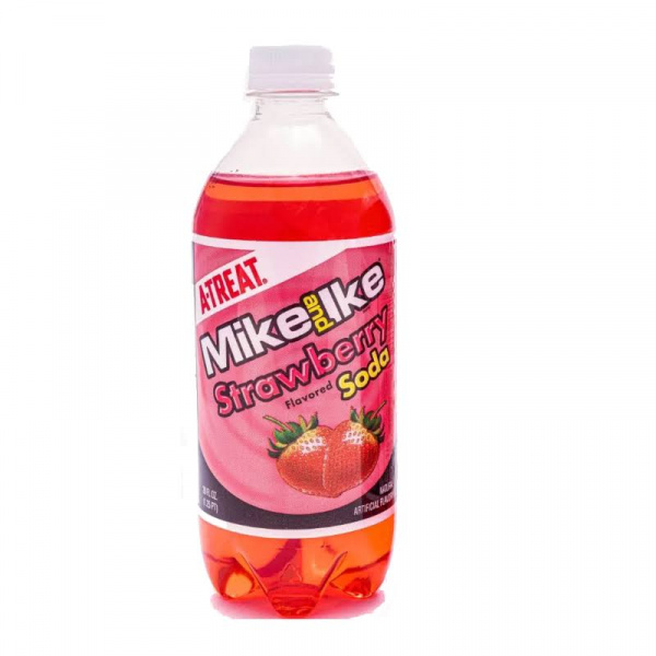 Mike & Ike Strawberry Soda 20FL OZ