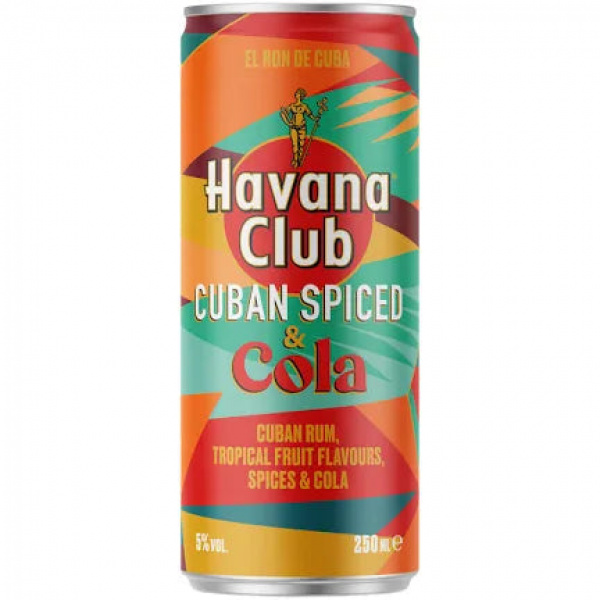 Havana Cuban Spiced Cola RTD 250ml