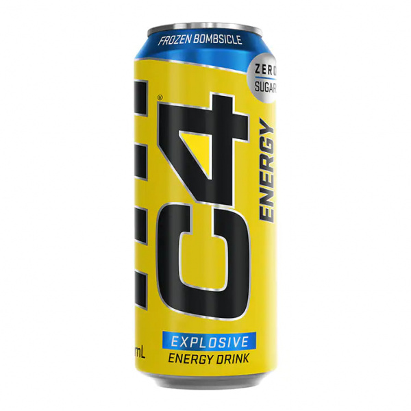 C4 Energy Frozen Bombsicle Explosive Energy Drink Zero Sugar 500ml