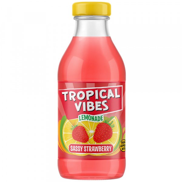 Tropical Vibes Sassy Strawberry Lemonade 300ml