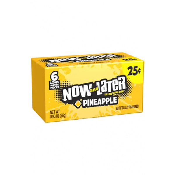 Now and Later Chewy Pineapple 26g