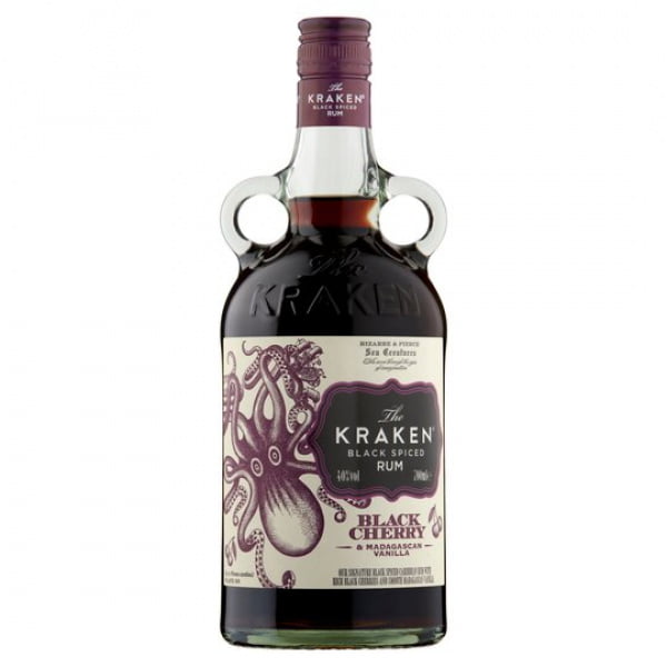 The Kraken Black Spiced Black Cherry & Madagascan Vanilla Rum 70cl / 700ml