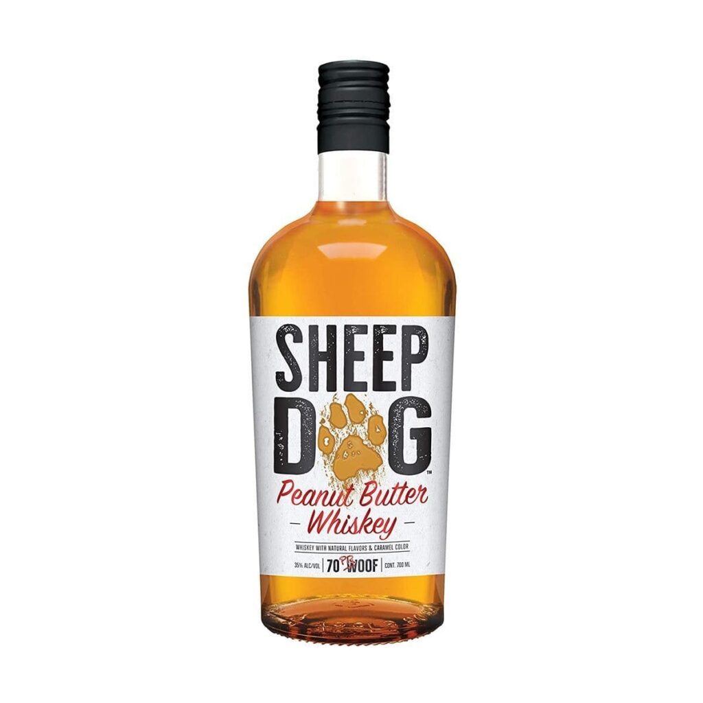 sheep dog peanut butter whiskey liqueur 70cl
