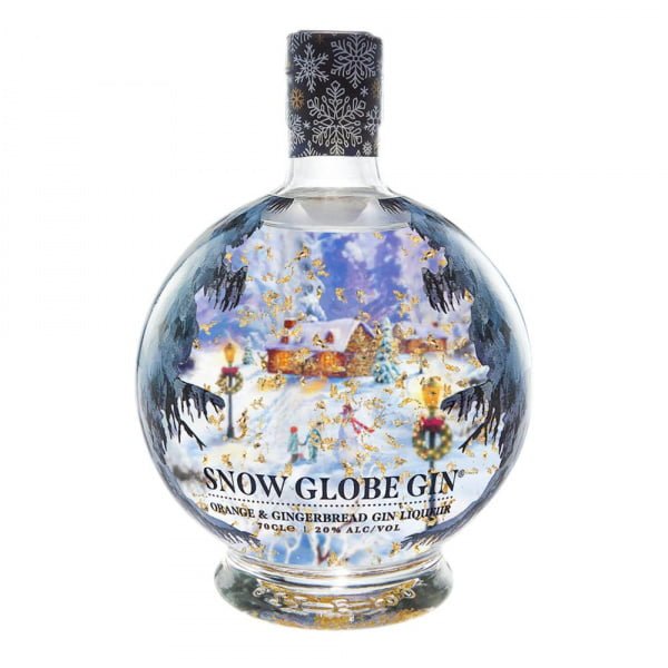 Snow Globe Orange & Gingerbread Gin Liqueur 70cl / 700ml
