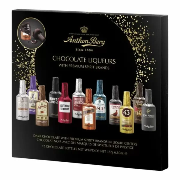 Anthon Berg Chocolate Liqueurs 12 Pieces 187g