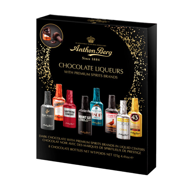 Anthon Berg Chocolate Liqueurs 8 Piece 125g