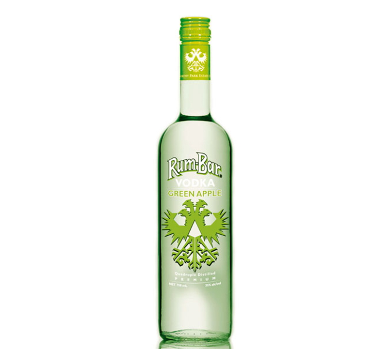 Worthy Park Rum-Bar Green Apple Vodka 70cl 700ml