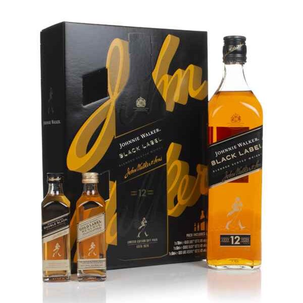 Johnnie Walker black gift set