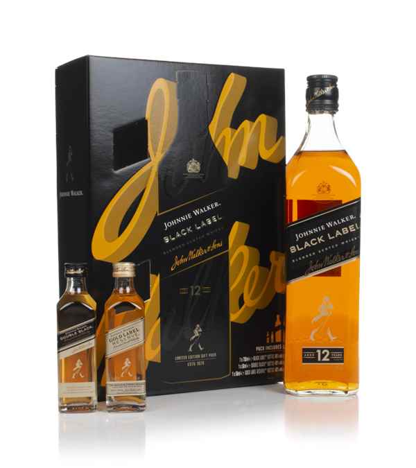 Johnnie Walker black gift set
