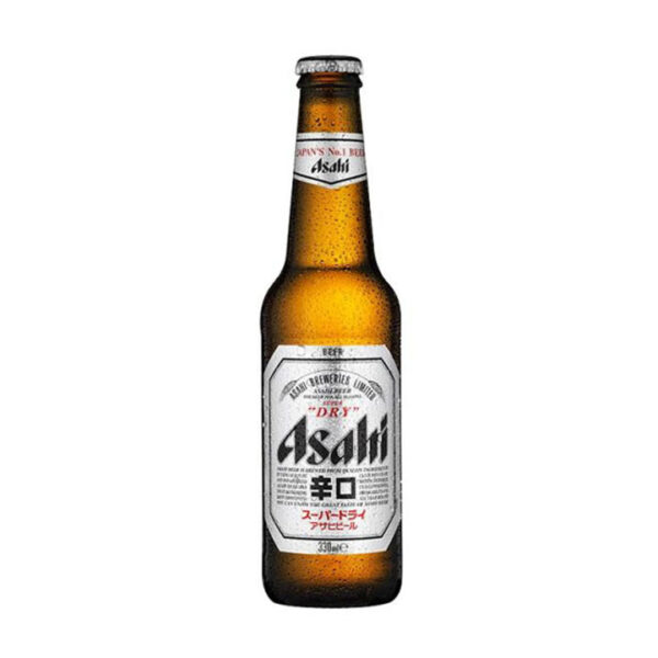 Asahi Super Dry Premium Japanese Lager Beer 330ml