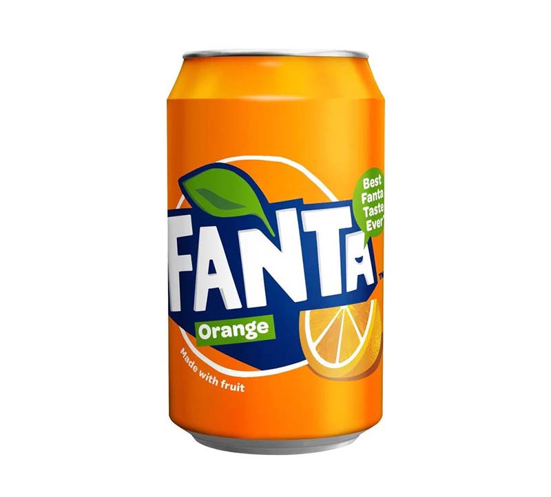 Fanta Orange 330ml Can