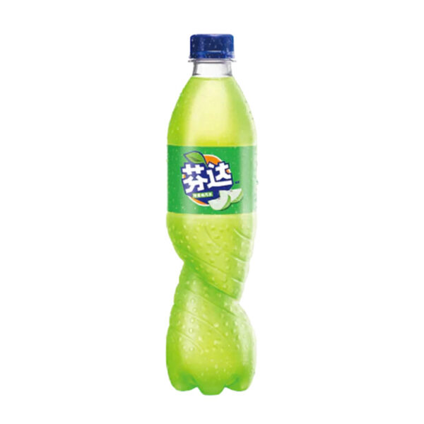 Fanta Green Apple 500ml Bottle (China)