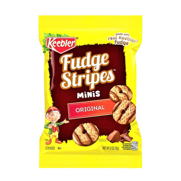 Keebler Fudge Stripe Mini Cookies 56g