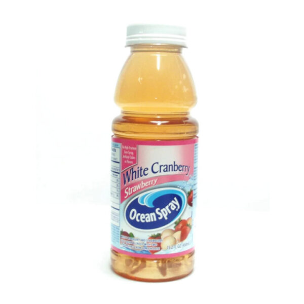 Ocean Spray White Cranberry Strawberry Bottle 450ml